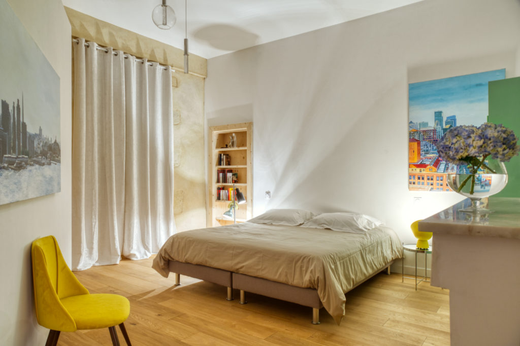 Chambre-boisée-le château de camille