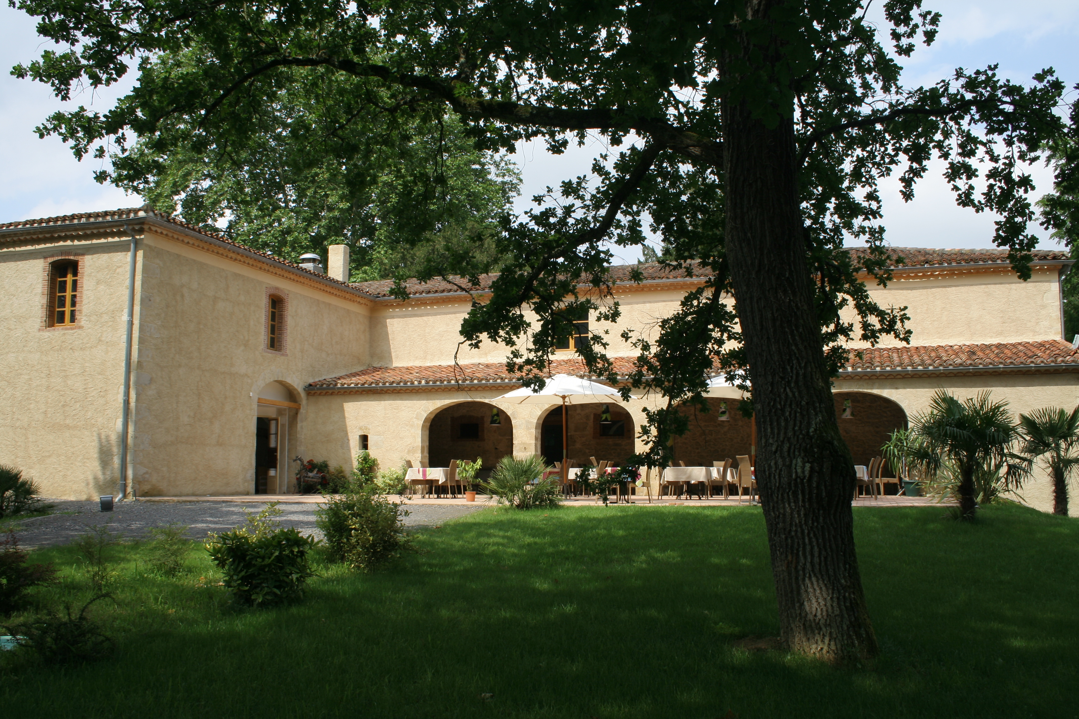Le Château de Camille en Gascogne - son parc arboré