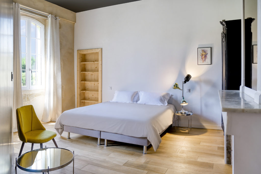 La chambre boisée